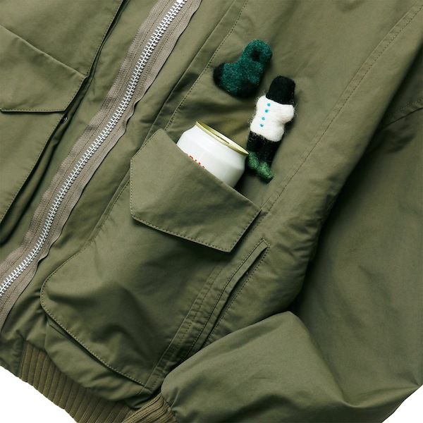 WHIMSY �����ॸ�� Flight Nylon Bomber Jacket