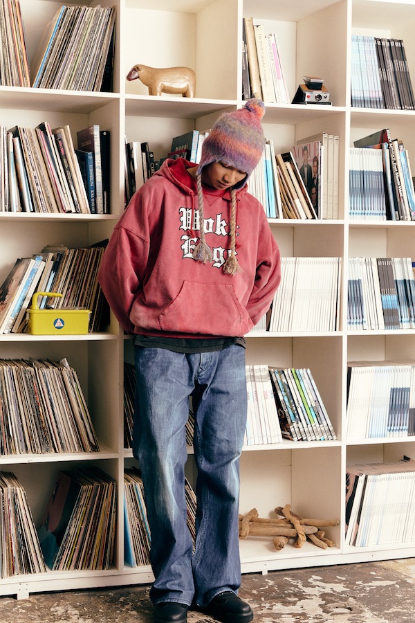 WOKE EDGE �����������å� After Hoodie
