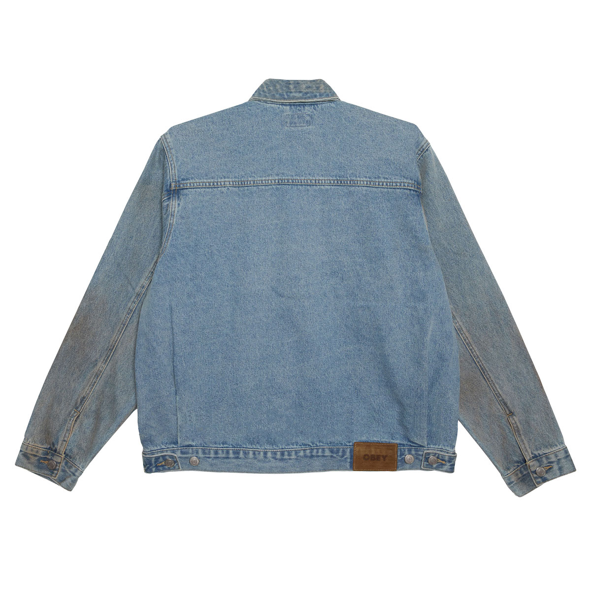 OBEY ���٥� Obey Base Trucker Jacket
