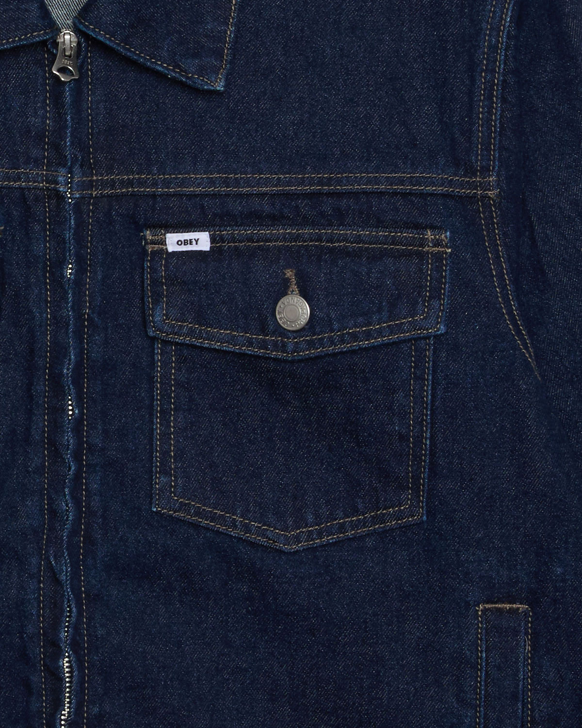 OBEY ���٥� Obey Base Trucker Jacket
