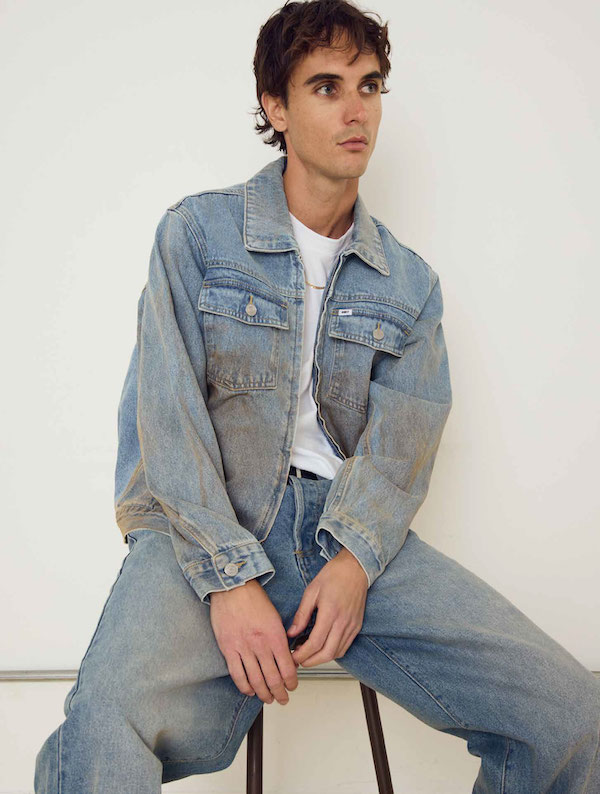 OBEY ���٥� Obey Base Trucker Jacket