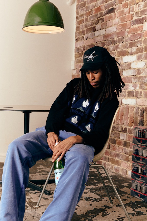 WOKE EDGE �����������å� Rhinestone WE Star Logo Cap