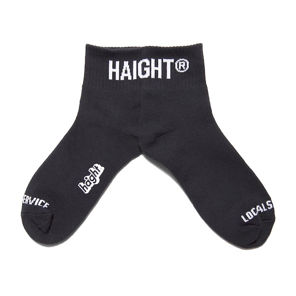 HAIGHT �إ��� LOW-CUT LOGO SOCKS