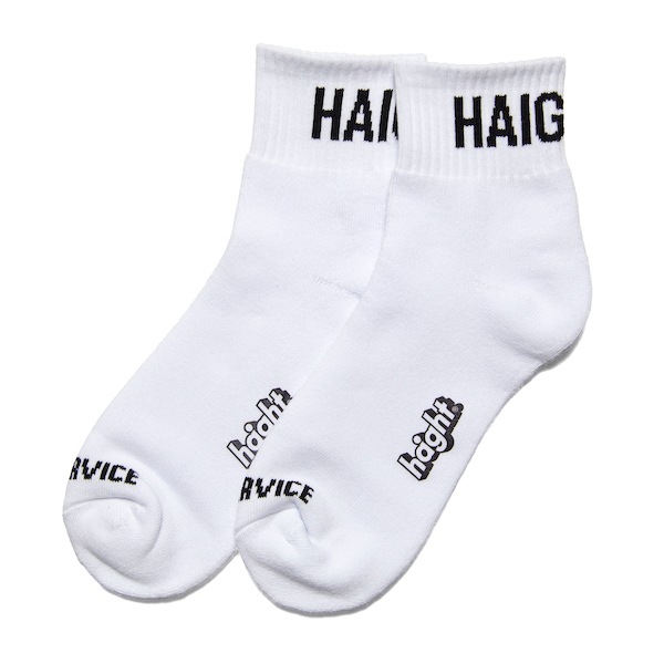 HAIGHT �إ��� LOW-CUT LOGO SOCKS
