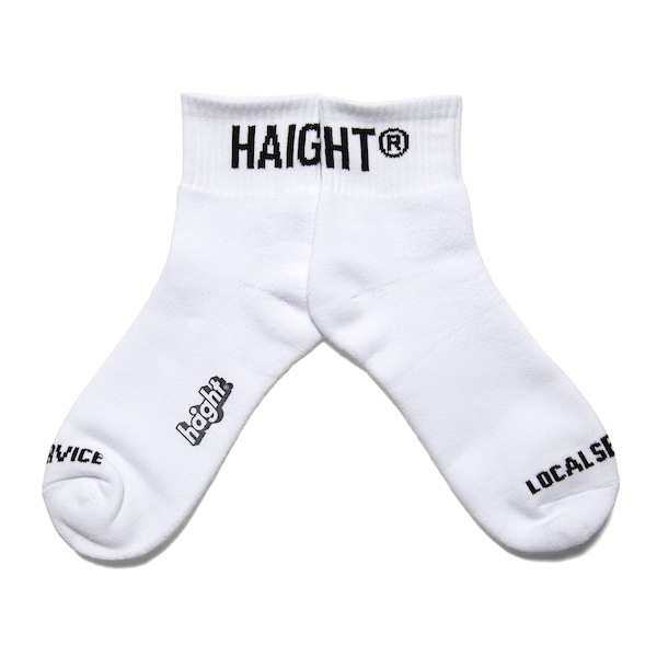 HAIGHT �إ��� LOW-CUT LOGO SOCKS