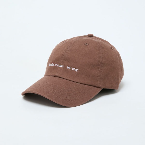 BAL �Х� COTTON 6-PANEL HAT