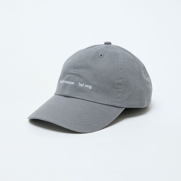 BAL �Х� COTTON 6-PANEL HAT