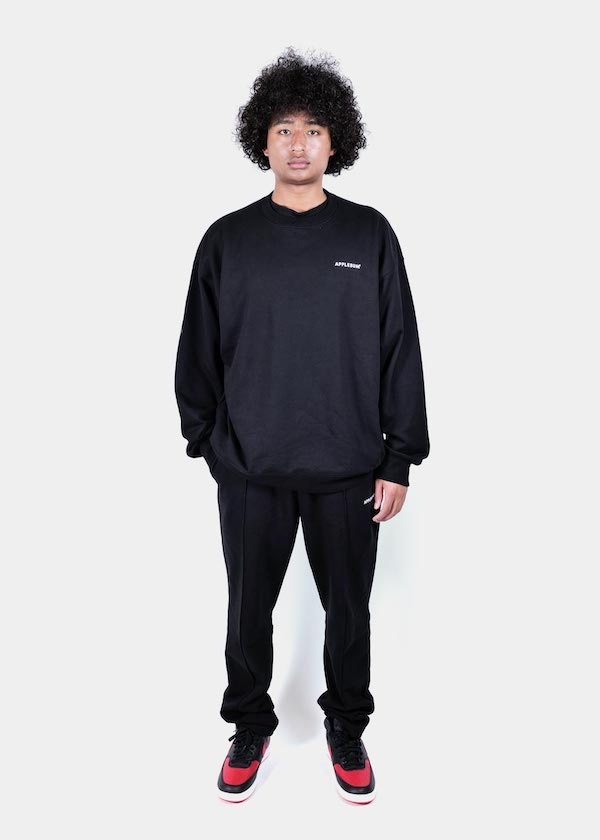 APPLEBUM ���åץ�Х� Logo Crew Sweat