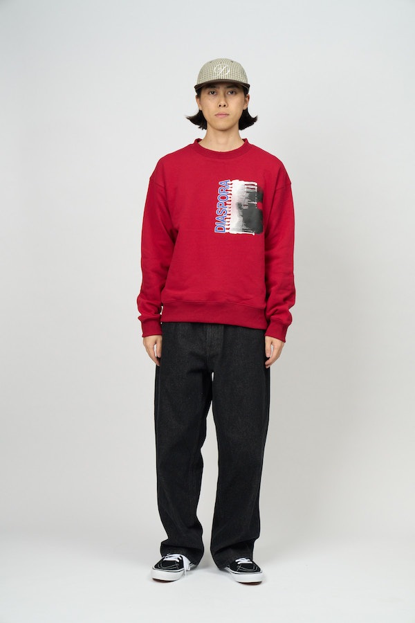 Diaspora skateboards �ǥ������ݥ� Thermocam Crewneck Sweatshirt