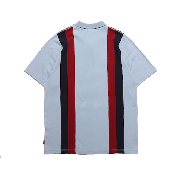 Hellrazor إ쥤 DOUBLE STRIPED POLO SHIRT