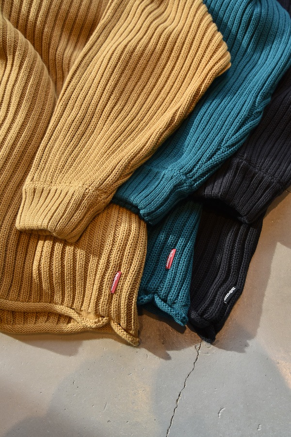 Hellrazor �إ�쥤���� BIG RIB CREW KNIT