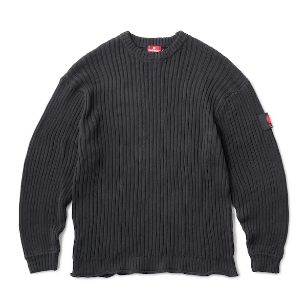 Hellrazor �إ�쥤���� BIG RIB CREW KNIT