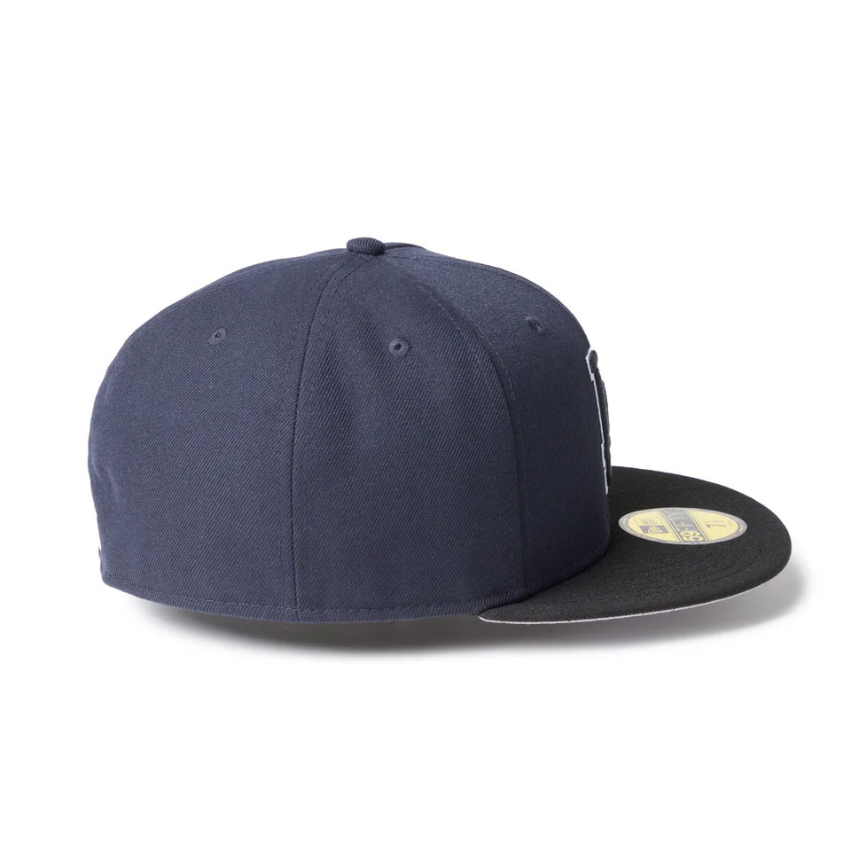 NEW ERA �˥塼���� 59FIFTY MLB Glow in the Dark Los Angeles Dodgers Navy/Black Visor