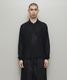 BAL �Х� VENTILATION MESH KNIT ZIP POLO LS