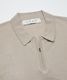 BAL �Х� VENTILATION MESH KNIT ZIP POLO LS