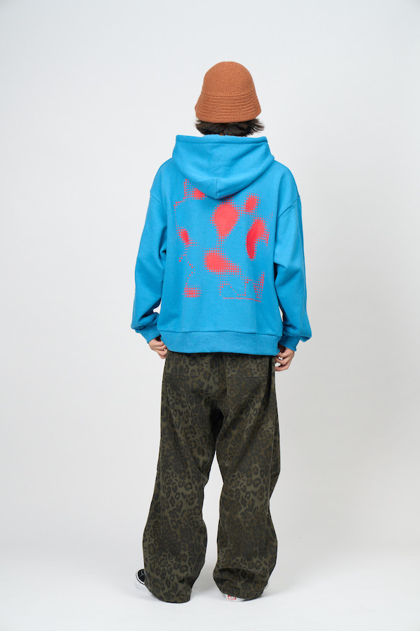 Diaspora skateboards �ǥ������ݥ� Script Logo Hooded Sweatshirt