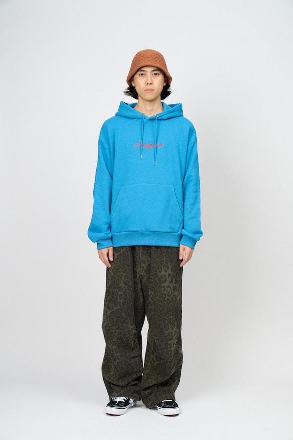 Diaspora skateboards �ǥ������ݥ� Script Logo Hooded Sweatshirt