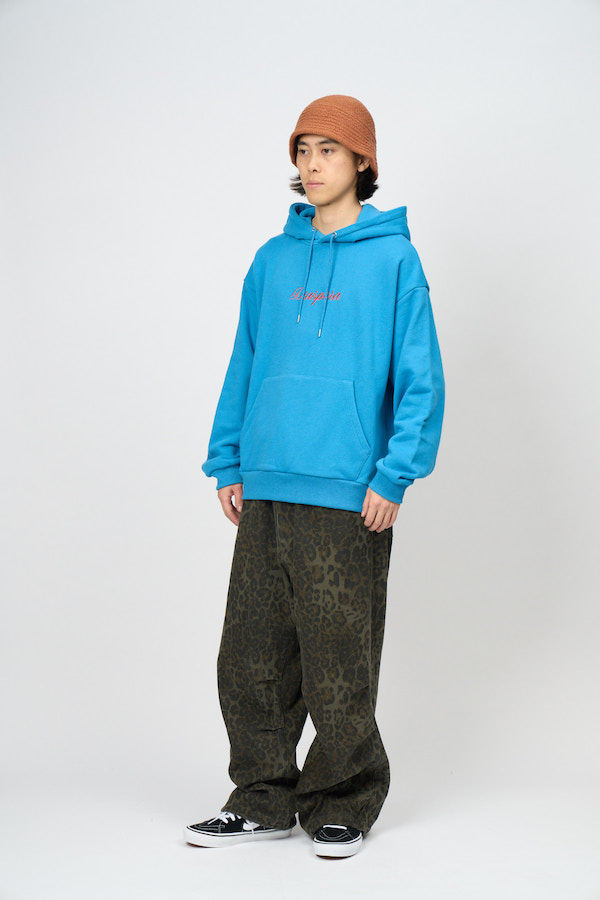 Diaspora skateboards �ǥ������ݥ� Script Logo Hooded Sweatshirt