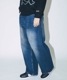 XLARGE ȥ顼 OLD ENGLISH BAGGY DENIM PANTS