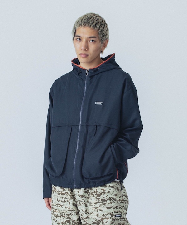 XLARGE �������ȥ�顼�� PIPING HOODED JACKET