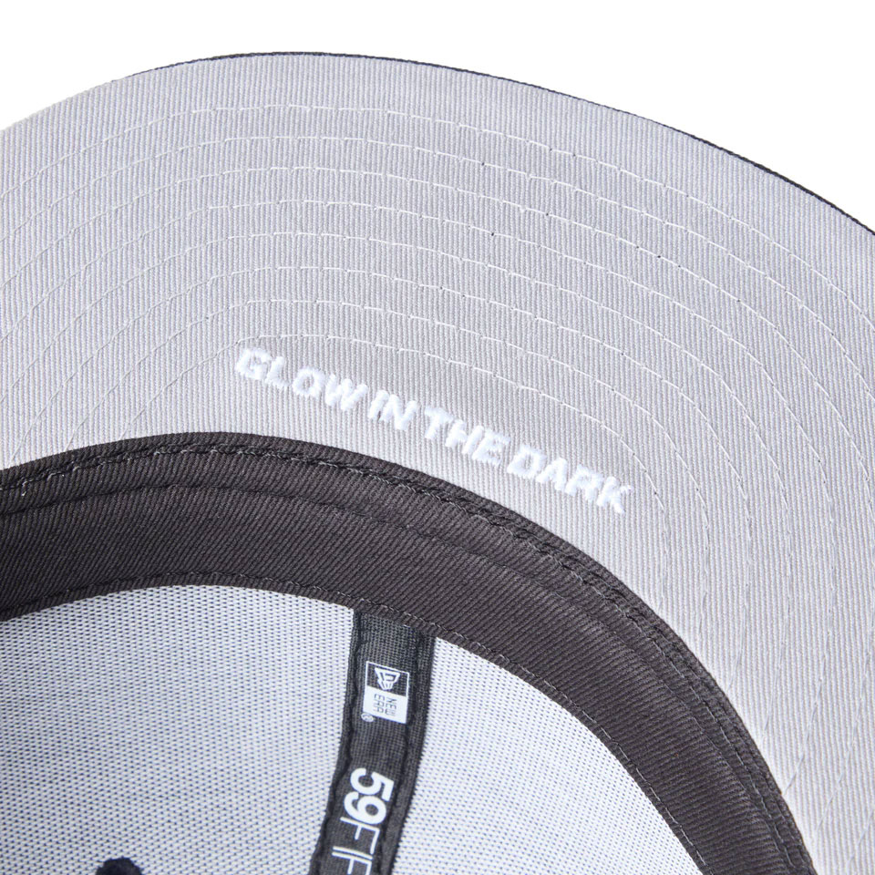 NEW ERA �˥塼���� 59FIFTY MLB Glow in the Dark Newyork Yankees Navy/Night Shift Navy Visor