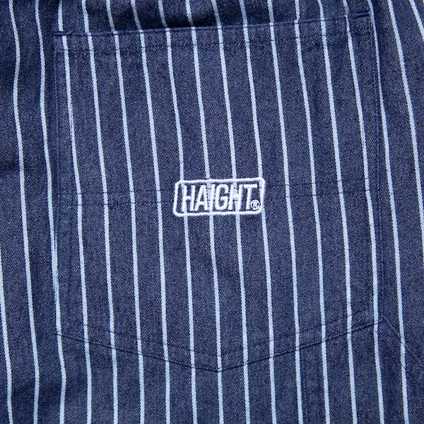 HAIGHT �إ��� STRIPE DENIM PAINTER PANTS