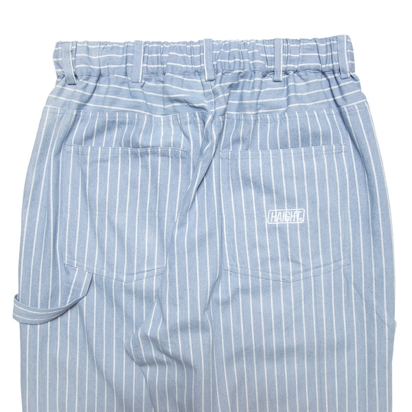 HAIGHT �إ��� STRIPE DENIM PAINTER PANTS
