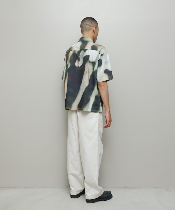 BAL �Х� BLUR PATTERN SS SHIRT