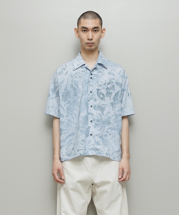 BAL �Х� BLUR PATTERN SS SHIRT
