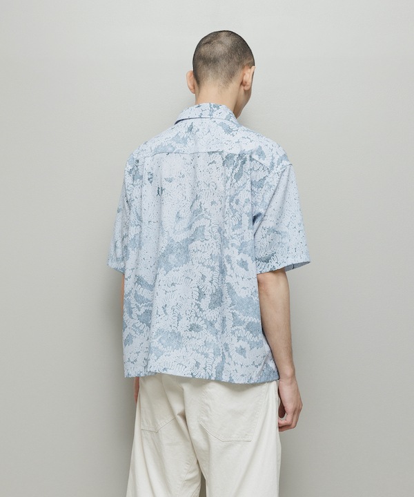 BAL �Х� BLUR PATTERN SS SHIRT