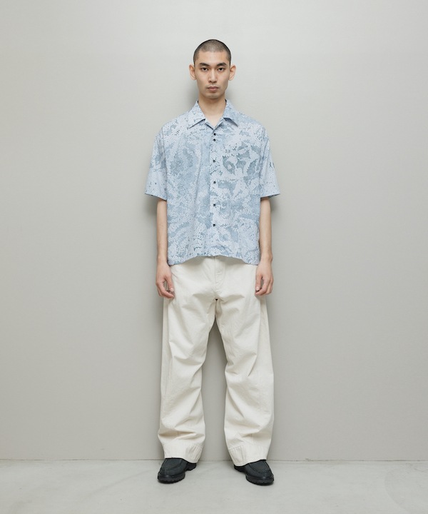 BAL �Х� BLUR PATTERN SS SHIRT