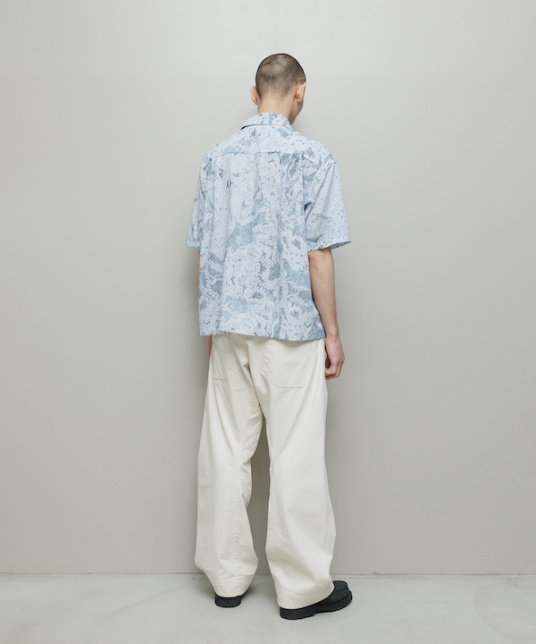 BAL �Х� BLUR PATTERN SS SHIRT