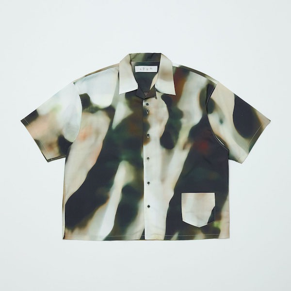 BAL �Х� BLUR PATTERN SS SHIRT