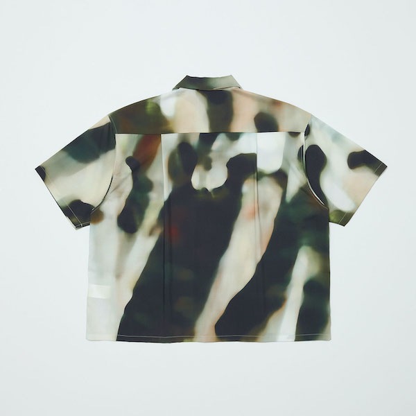 BAL �Х� BLUR PATTERN SS SHIRT