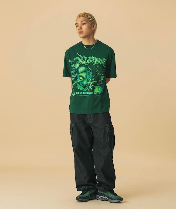 XLARGE �������ȥ�顼�� COLOR STITCHED DENIM CARGO PANTS