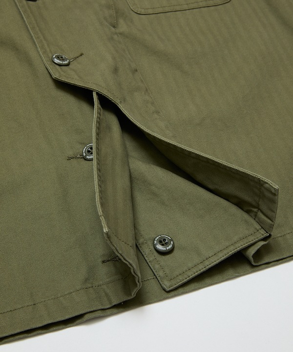 BAL �Х� CREW HERRINGBONE OVER SHIRT