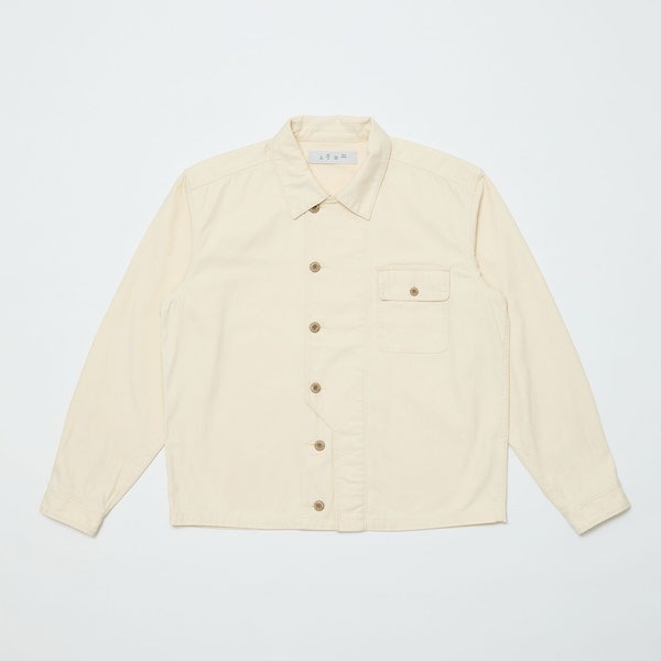 BAL �Х� CREW HERRINGBONE OVER SHIRT