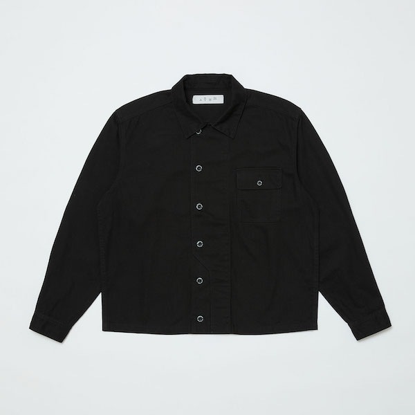 BAL �Х� CREW HERRINGBONE OVER SHIRT