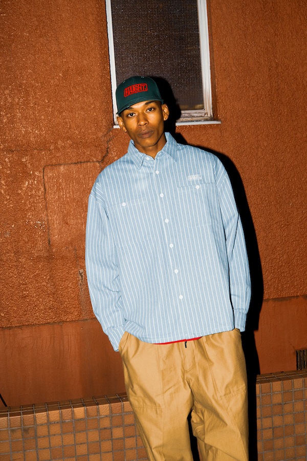 HAIGHT �إ��� STRIPE DENIM SHIRT