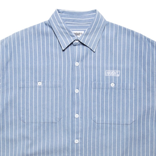 HAIGHT �إ��� STRIPE DENIM SHIRT