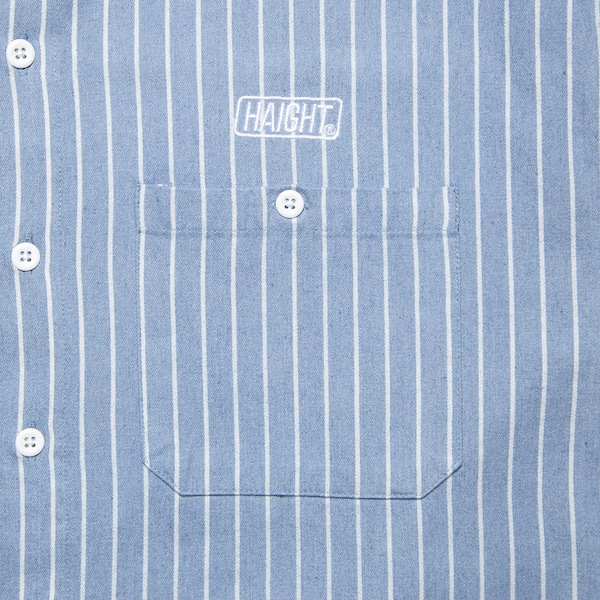 HAIGHT �إ��� STRIPE DENIM SHIRT