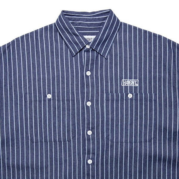 HAIGHT �إ��� STRIPE DENIM SHIRT