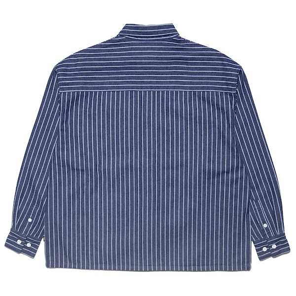HAIGHT �إ��� STRIPE DENIM SHIRT