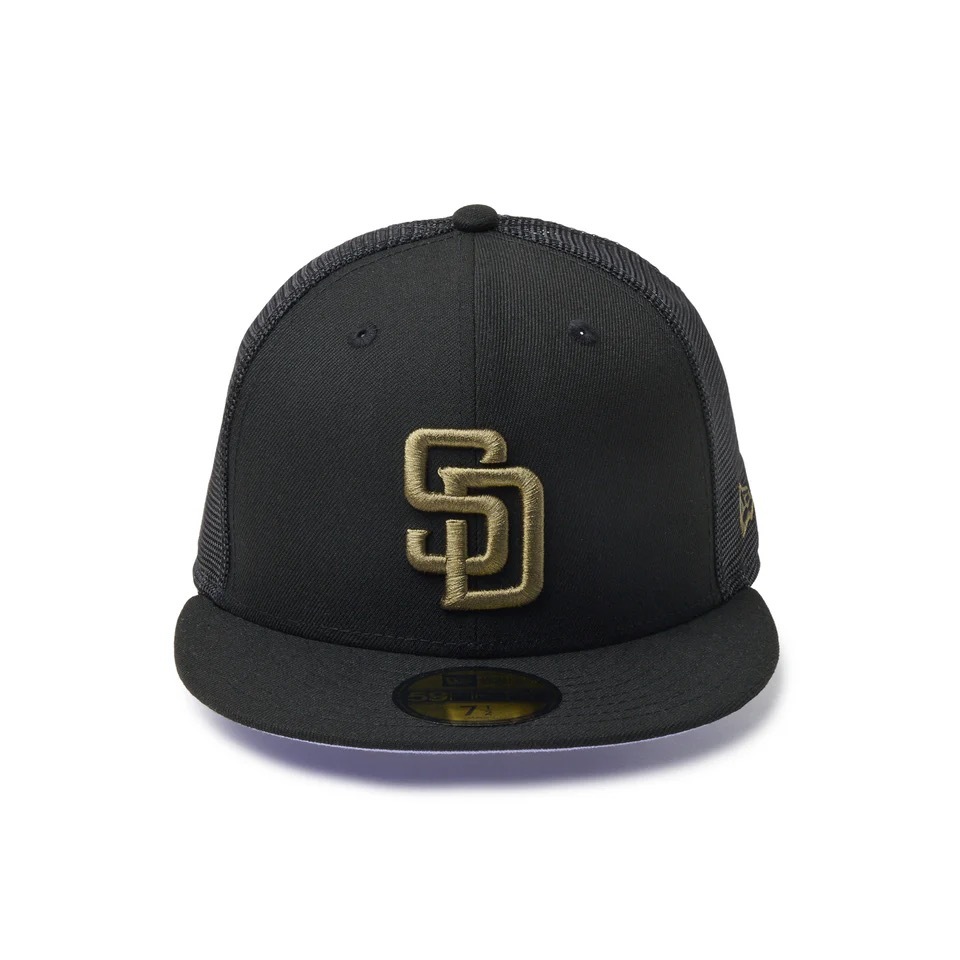 NEW ERA �˥塼���� 59FIFTY Trucker San Diego Padres Hydrangea Black