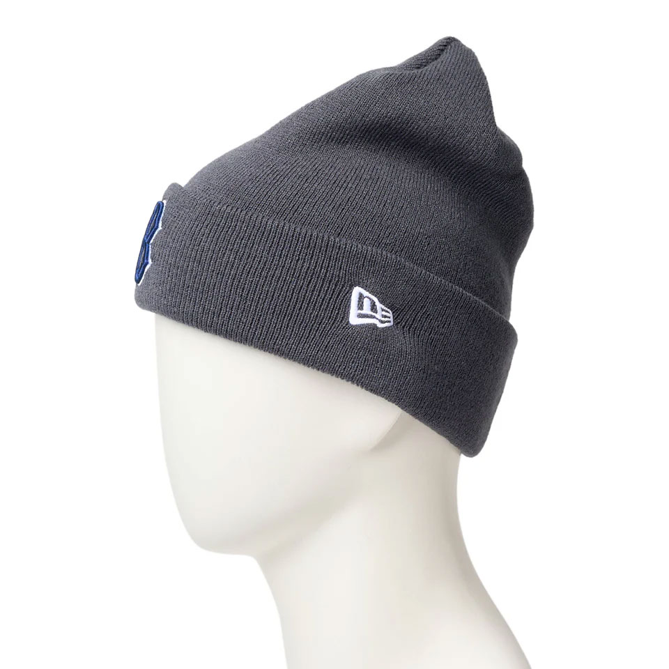 NEW ERA ˥塼 Basic Cuff Knit MLB Team Logo Boston Red Sox Charcoal