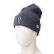 NEW ERA ˥塼 Basic Cuff Knit MLB Team Logo Boston Red Sox Charcoal