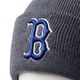 NEW ERA ˥塼 Basic Cuff Knit MLB Team Logo Boston Red Sox Charcoal