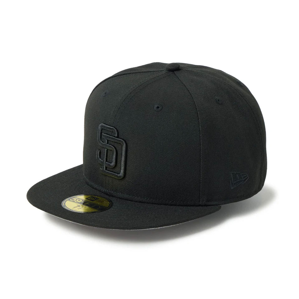NEW ERA �˥塼���� 59FIFTY Tonal Logo San Diego Padres Black