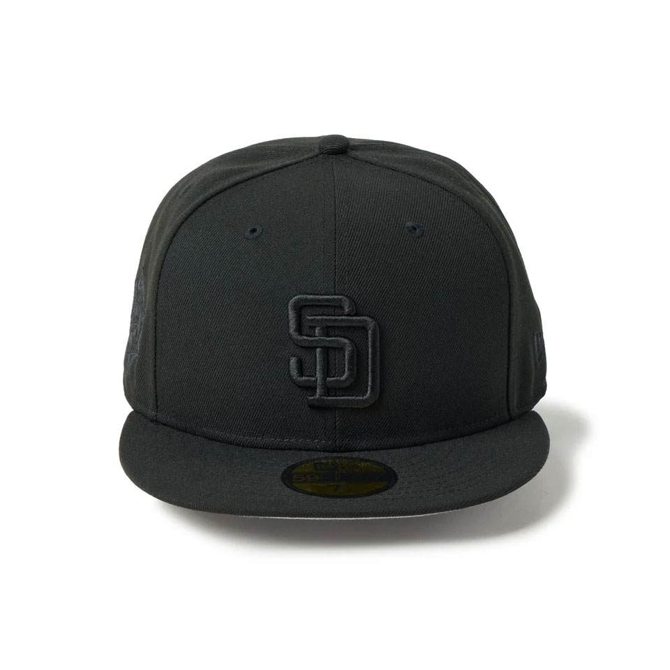 NEW ERA �˥塼���� 59FIFTY Tonal Logo San Diego Padres Black