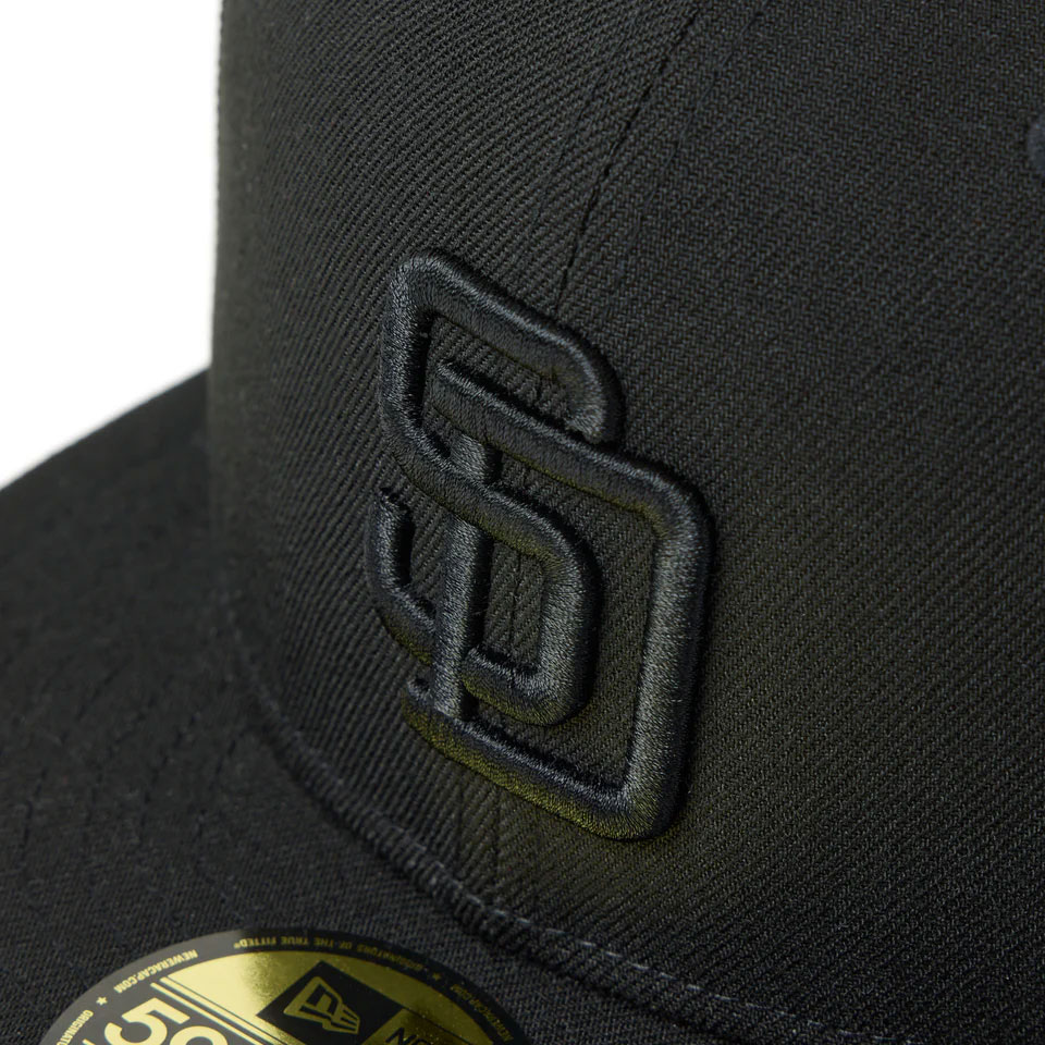 NEW ERA �˥塼���� 59FIFTY Tonal Logo San Diego Padres Black